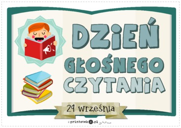 „29 września – Ogólnopolskim Dniem Głośnego Czytania”