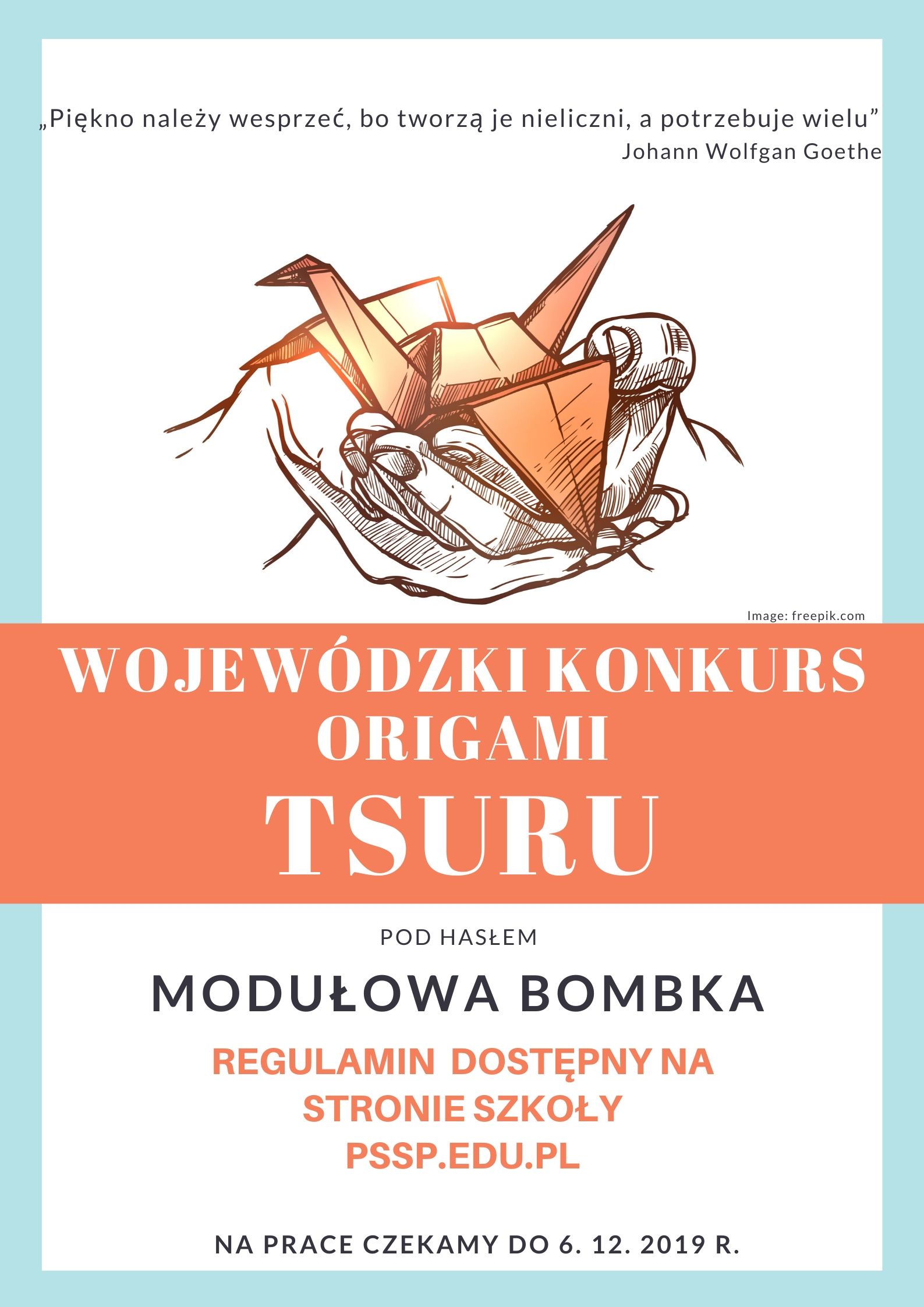 TSURU, czyli Wojewódzki Konkurs Origami dla szkół podstawowych