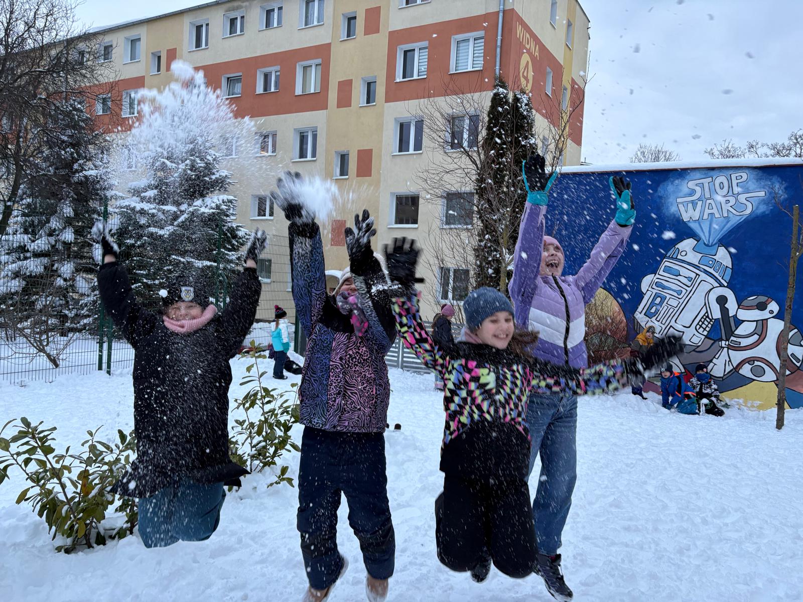 Zima w świetlicy – u nas nuda ma urlop! 