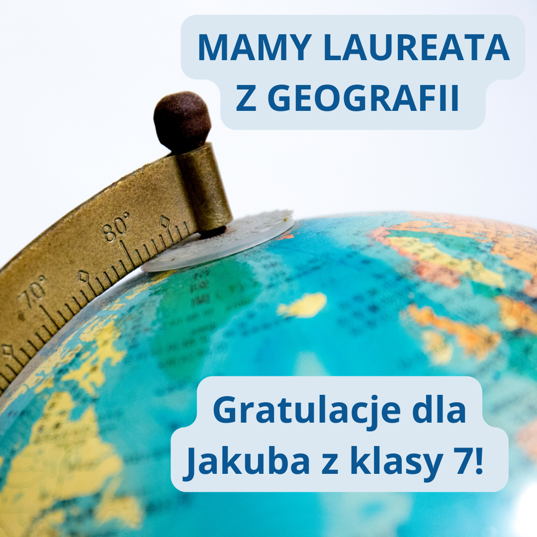 Mamy laureata z geografii