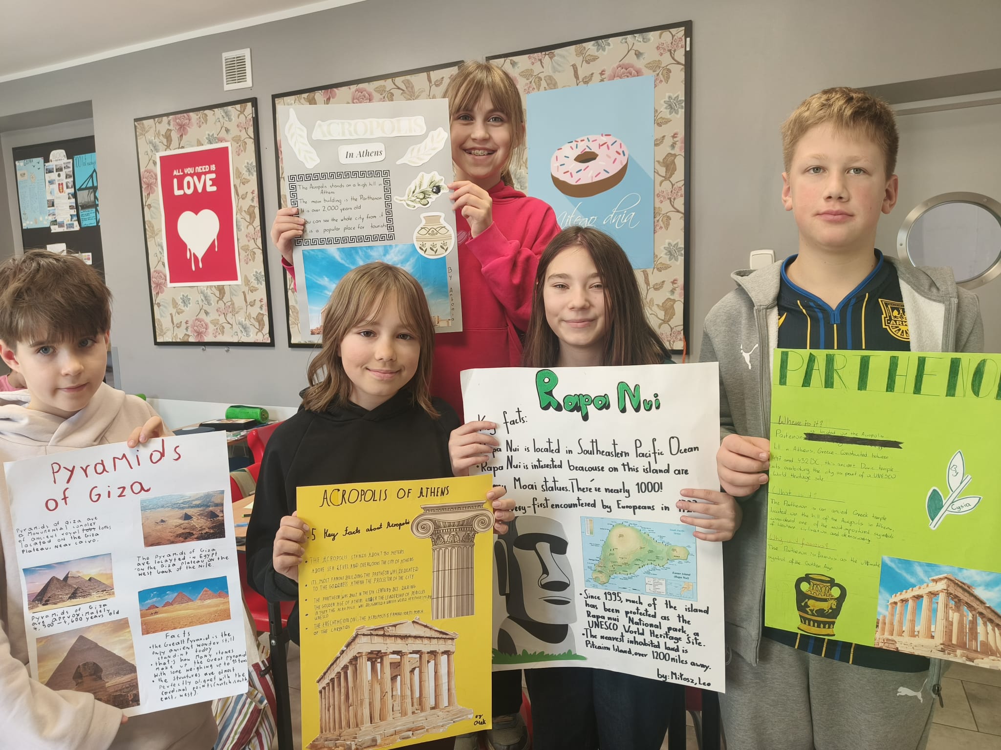 „The Storie Told by Stones”- eTwinning w klasie 5″a”