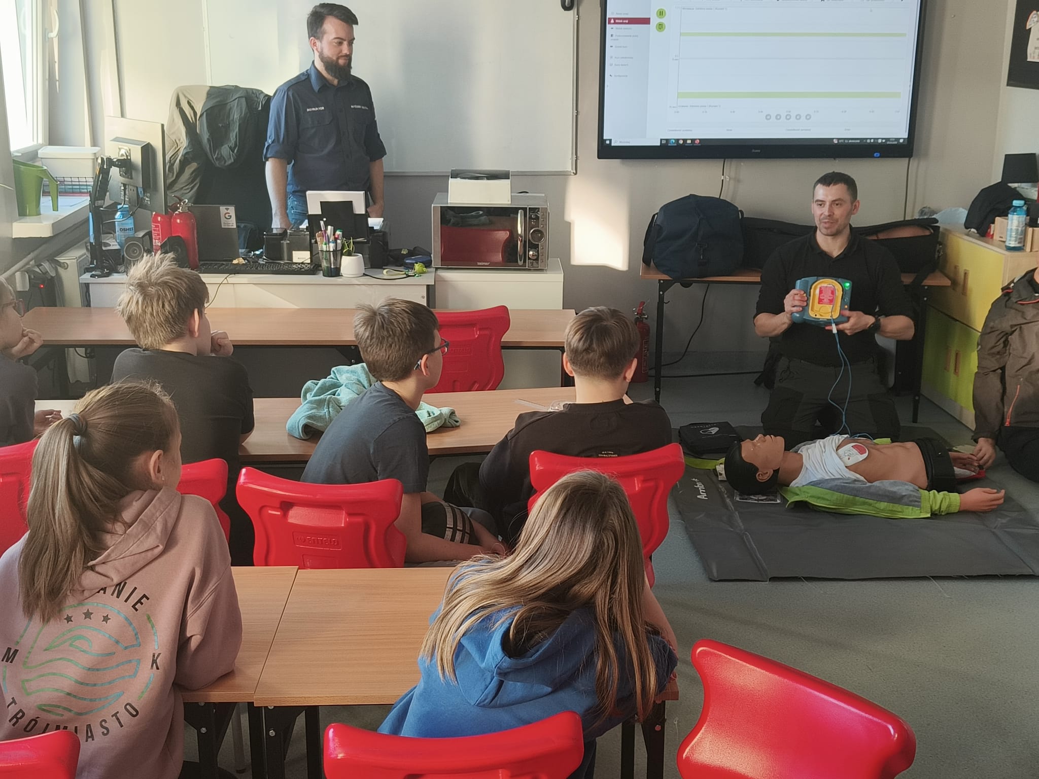 Szkolenie z Pierwszej Mocy w klasach czwartych